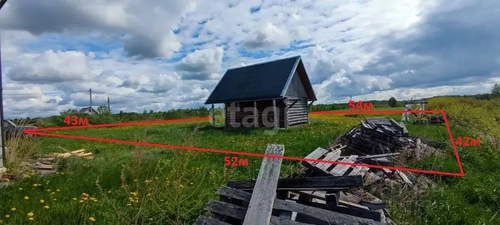 Участок в Новгородская область, Новгородский район, Савинское с/пос, ... - Фото 0