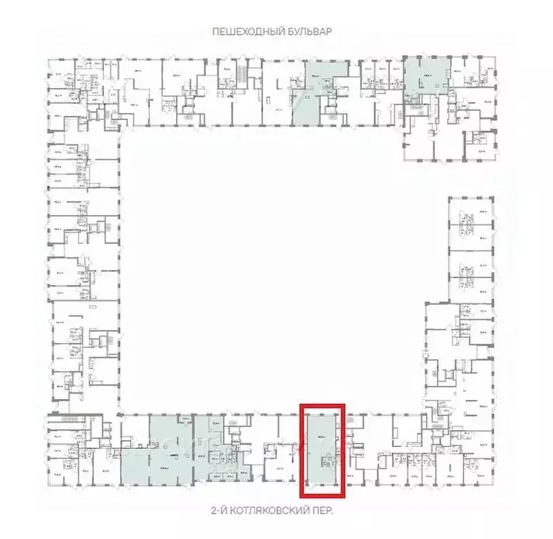 Торговая площадь в Москва пер. 2-й Котляковский, 1к6/1 (102 м) - Фото 2