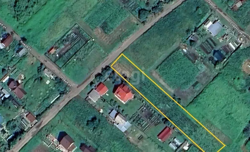 Участок в Томская область, Томский район, д. Коломино Ягодная ул. ... - Фото 1