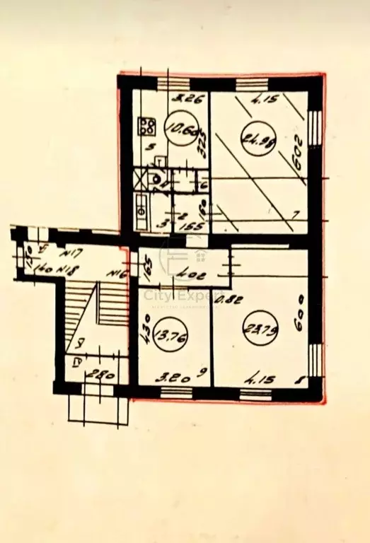 Комната Санкт-Петербург ул. Харченко, 10Б (25.0 м) - Фото 2