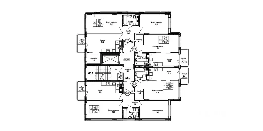2-к кв. Калининградская область, Калининград ул. 1-я Большая окружная ... - Фото 2