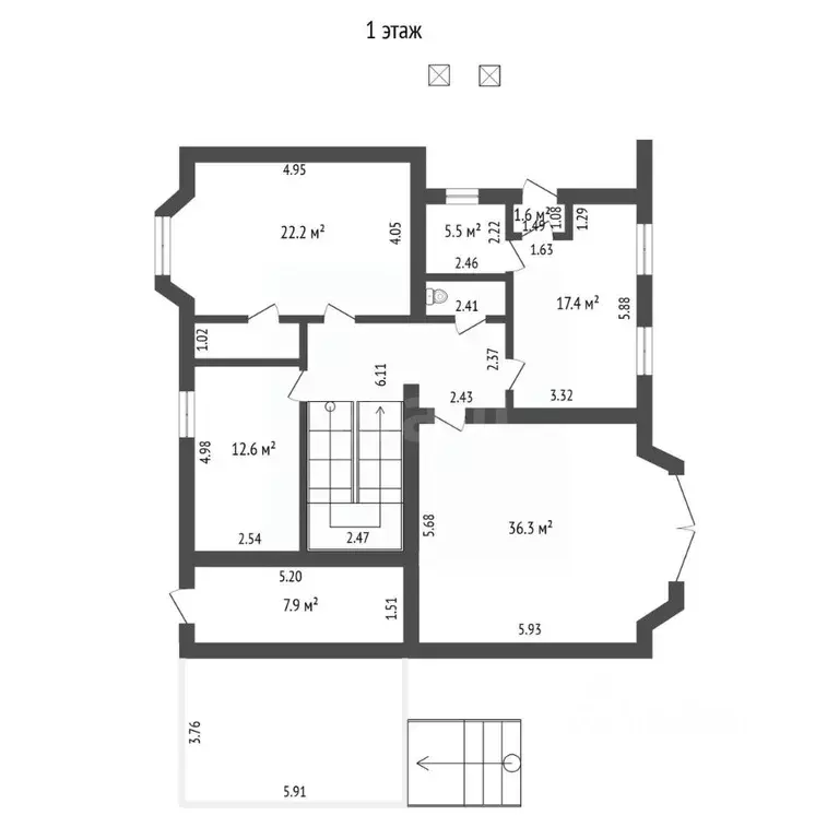 Дом в Тюменская область, Тюменский муниципальный округ, с. Червишево ... - Фото 2