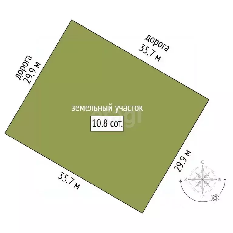 Участок в Вологодская область, Великоустюгский муниципальный округ, д. ... - Фото 1