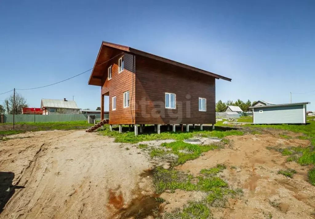 Дом в Вологодская область, д. Мальгино (Подлесный сельсовет) ул. ... - Фото 1