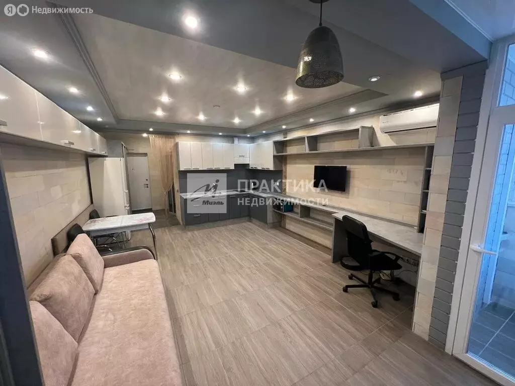 Квартира-студия: Звенигород, микрорайон Супонево, к15 (33 м) - Фото 2