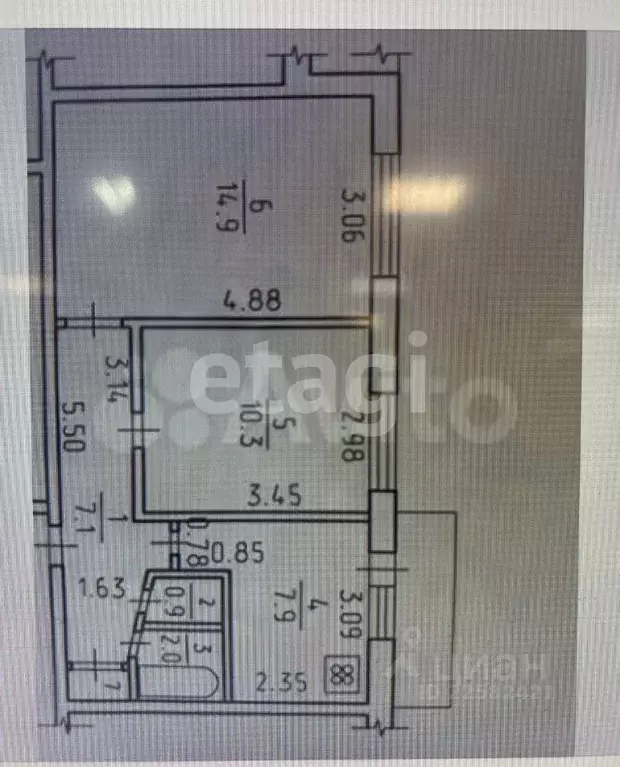 2-к кв. Удмуртия, Ижевск Майская ул., 8 (43.6 м) - Фото 2