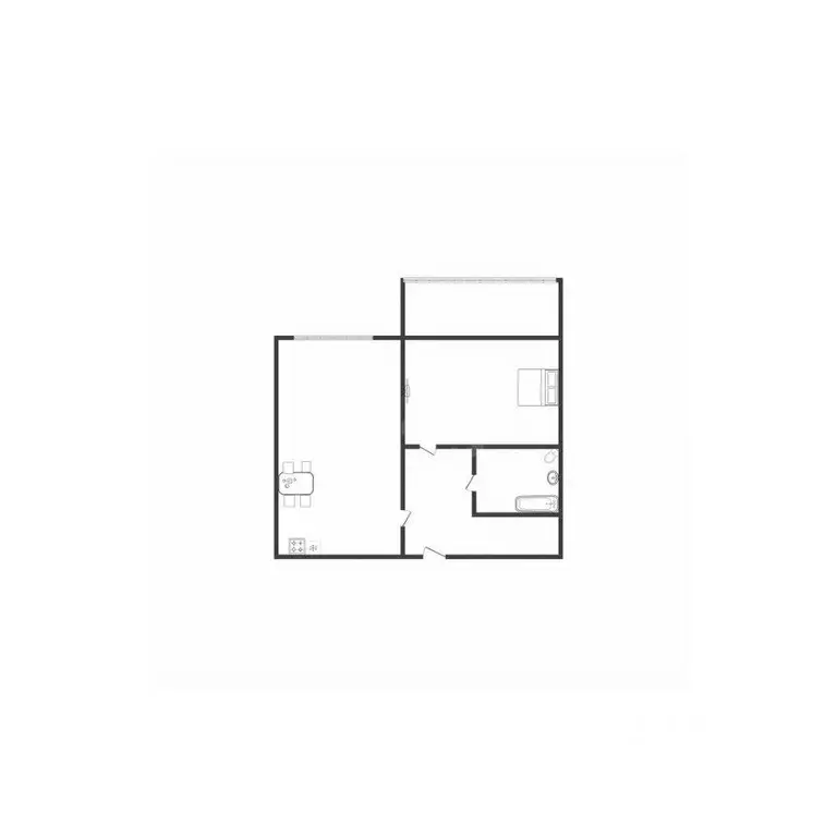 1-к кв. Курская область, Курск ул. Энгельса, 115/5 (31.74 м) - Фото 2