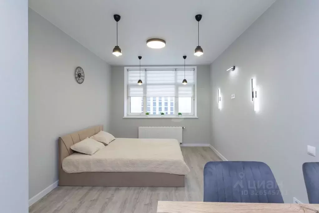 Студия Тюменская область, Тюмень ул. Тимофея Чаркова, 87 (26.0 м) - Фото 1