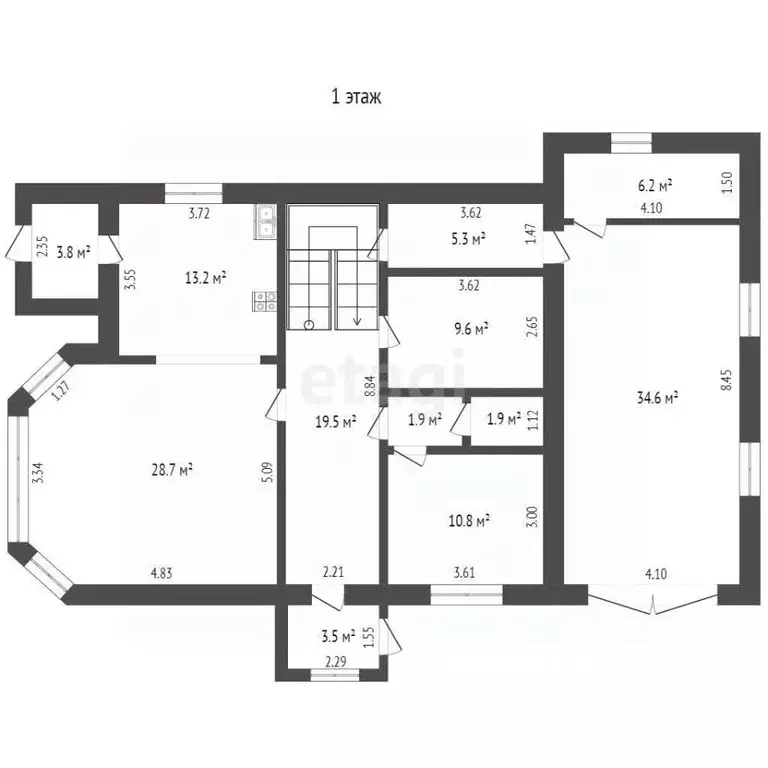 Дом в Ямало-Ненецкий АО, Новый Уренгой Сатурн ТСН, ул. Родная (232 м) - Фото 2