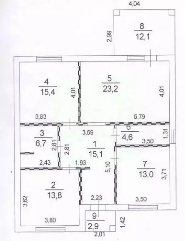 Дом в Белгородская область, Белгородский район, Хохловское с/пос, с. ... - Фото 1