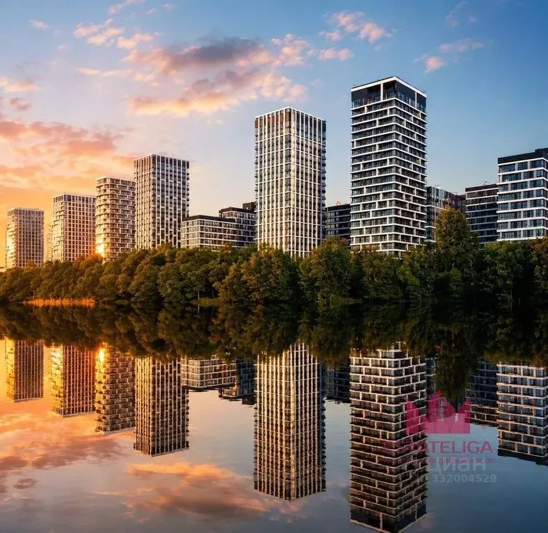 3-к кв. Москва ул. Нижние Мневники, 7 (67.8 м) - Фото 1