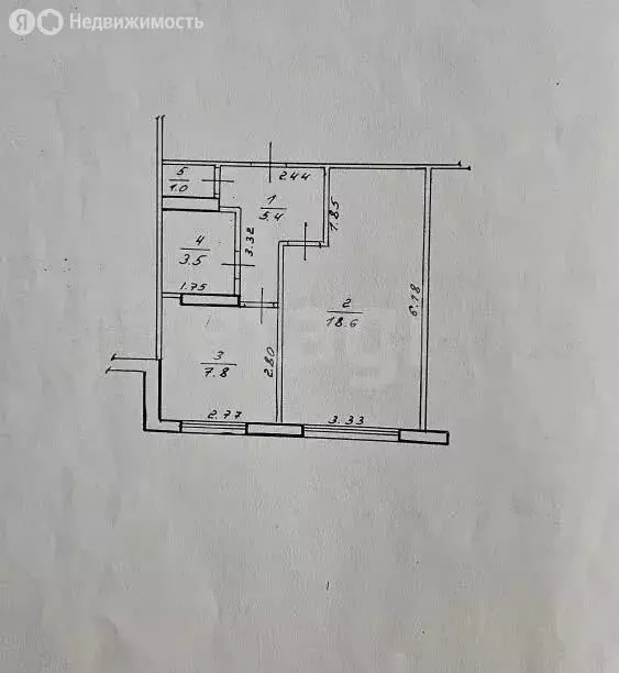 1-комнатная квартира: Салават, бульвар Салавата Юлаева, 16А (36.3 м) - Фото 1