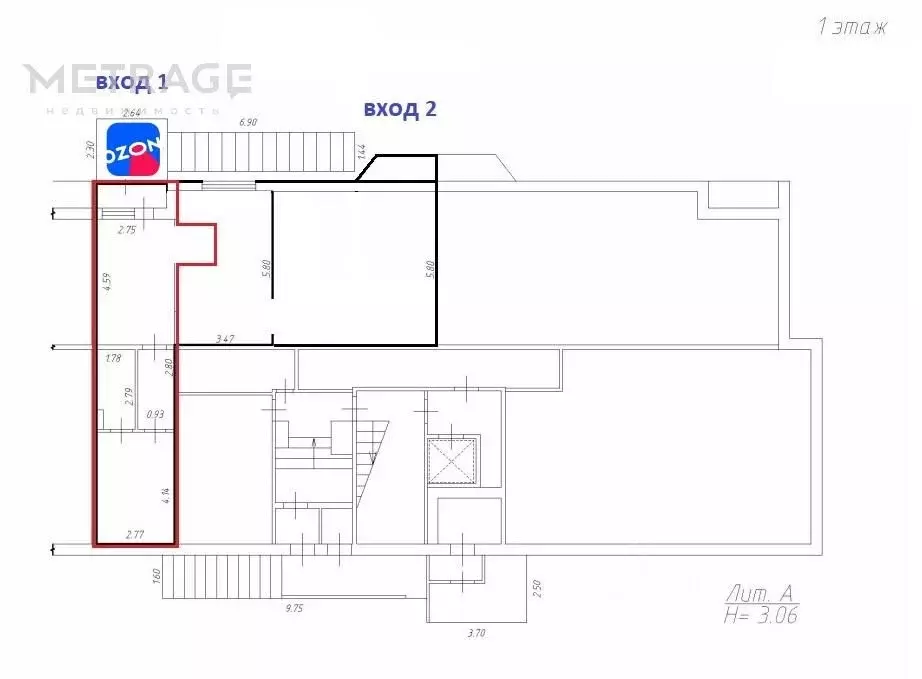 Помещение свободного назначения в Красноярский край, Норильск Рудная ... - Фото 2