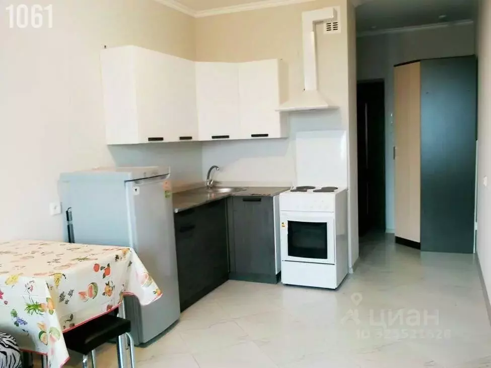 Студия Краснодарский край, Краснодар ул. Евгении Жигуленко, 9 (25.0 м) - Фото 2