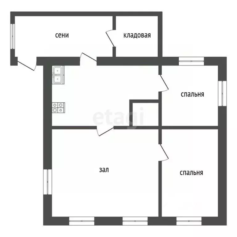 Дом в Челябинская область, Пласт Садовая ул., 30 (39 м) - Фото 2
