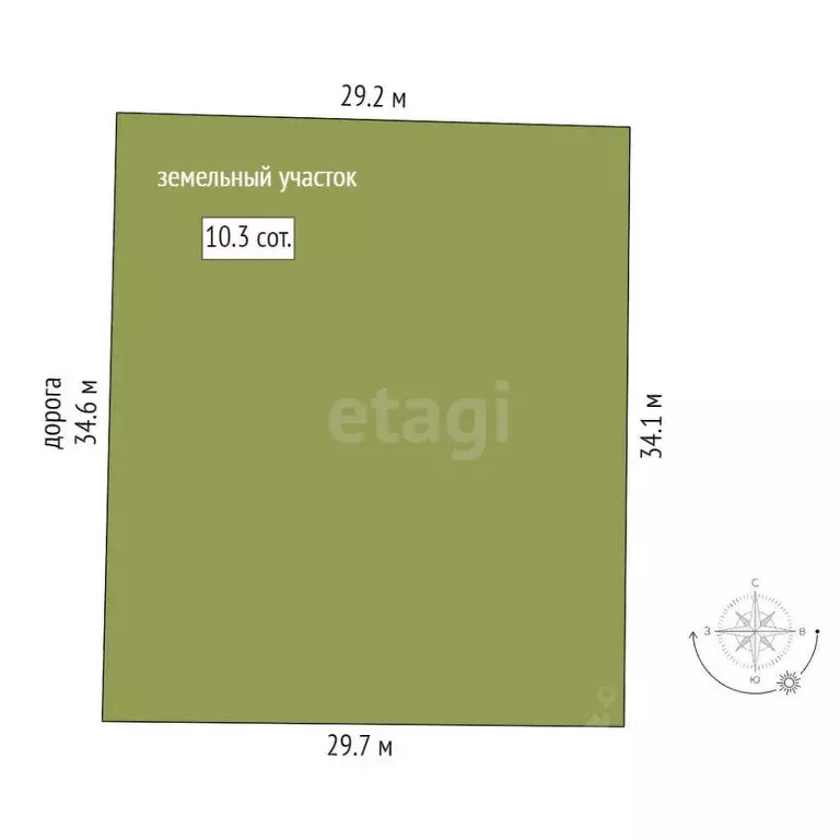 Участок в Свердловская область, Белоярский муниципальный округ, д. ... - Фото 2