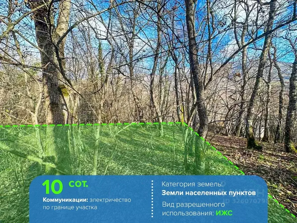 Участок в Крым, Алушта муниципальный округ, пос. Лаванда  (10.0 сот.) - Фото 2