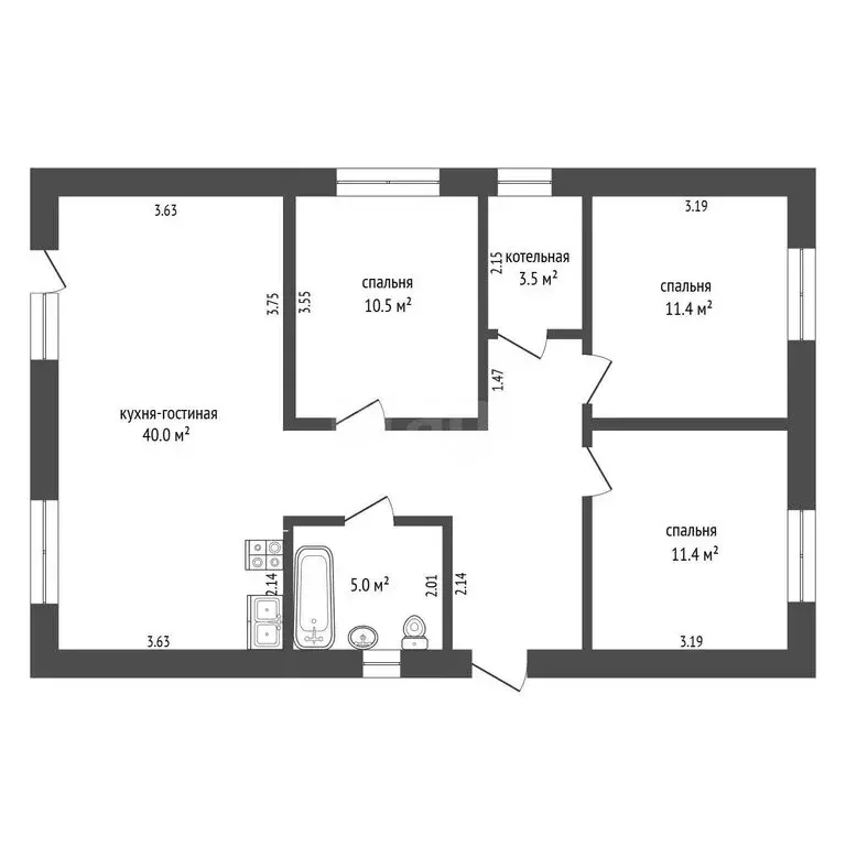 Дом в Тюмень, садовое товарищество Липовый Остров, 4-я Восточная улица ... - Фото 1