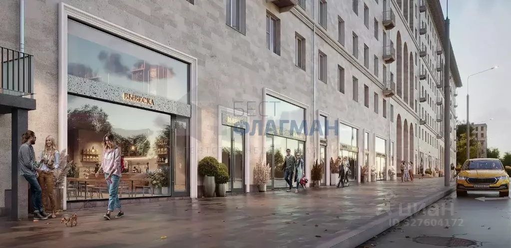 Помещение свободного назначения в Москва Ленинский просп., 70/11 (18 ... - Фото 1