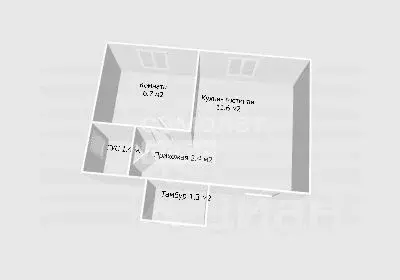 Дом в Ленинградская область, Тосненский район, Нурминское с/пос, ... - Фото 2