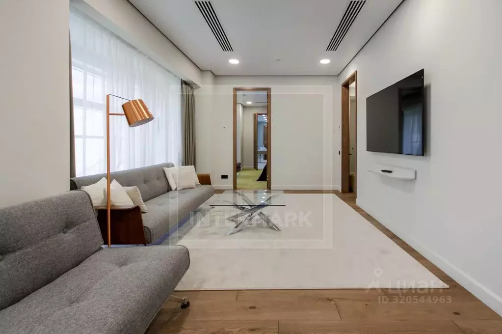 2-к кв. Москва 1-й Красногвардейский проезд, 15 (98.0 м) - Фото 2