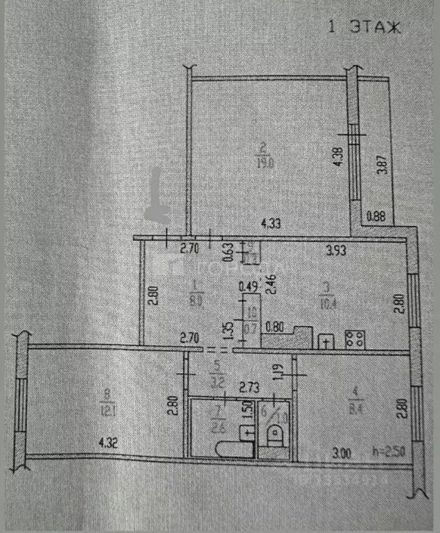 Помещение свободного назначения в Алтайский край, Барнаул ул. Попова, ... - Фото 2