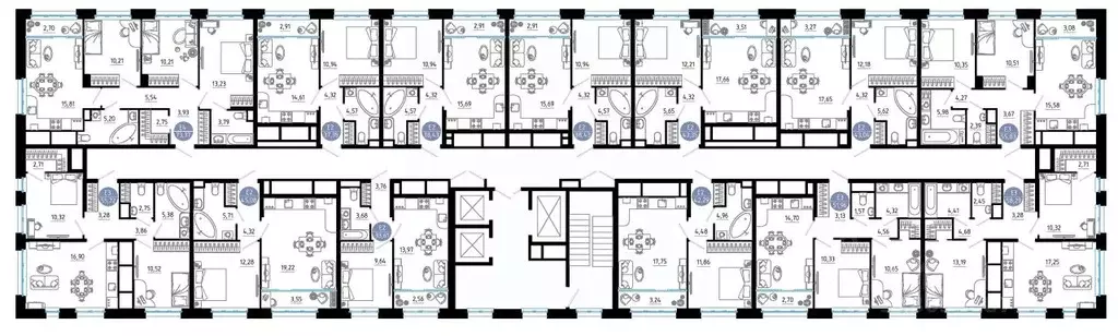 3-к кв. Рязанская область, Рязань ул. Ленинского Комсомола (73.37 м) - Фото 2