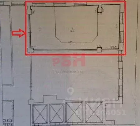 Офис в Свердловская область, Екатеринбург ул. Радищева, 6А (58 м) - Фото 2