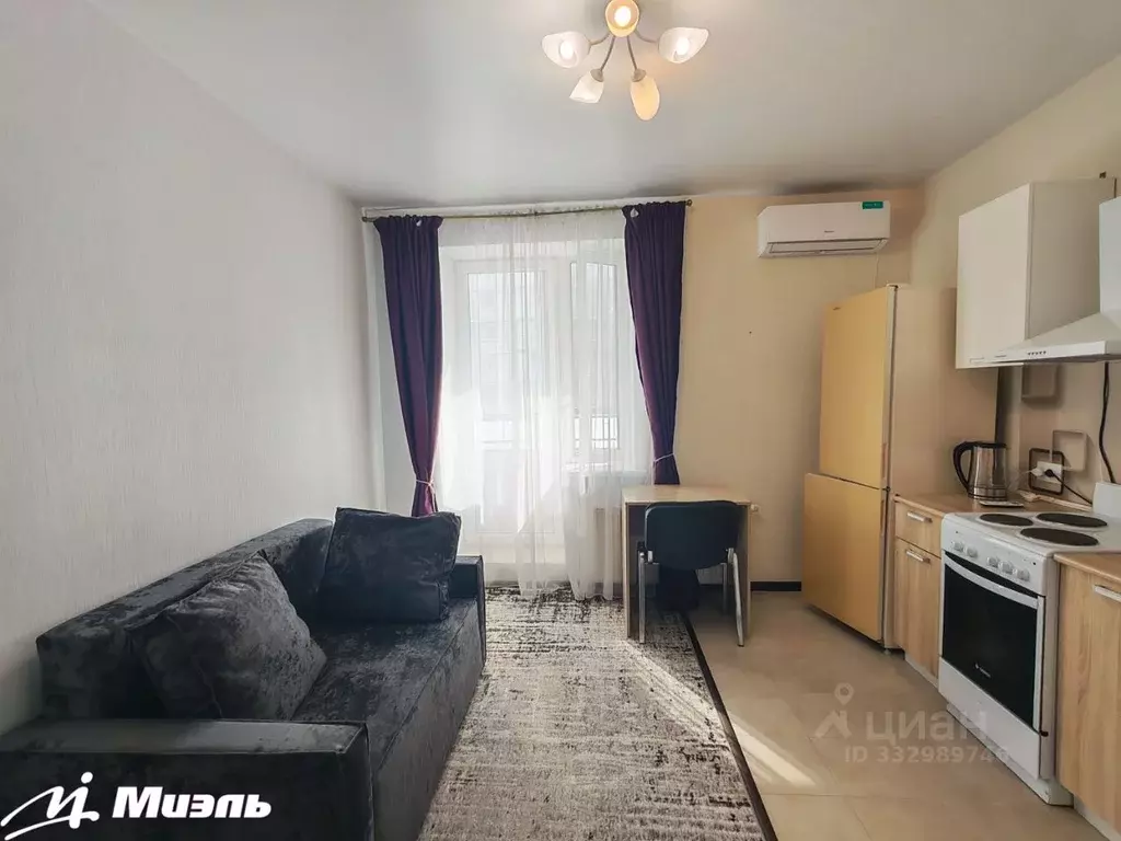 Студия Московская область, Балашиха ул. Безымянная, 8 (19.2 м) - Фото 1