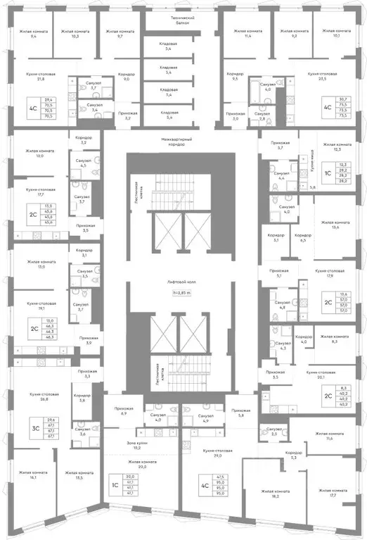 Студия Челябинская область, Челябинск ул. Энтузиастов, 32А (41.1 м) - Фото 2