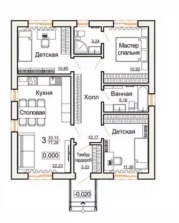 Дом в Иркутская область, Иркутск Падь Грязнуха мкр, ул. Летняя (140 м) - Фото 2