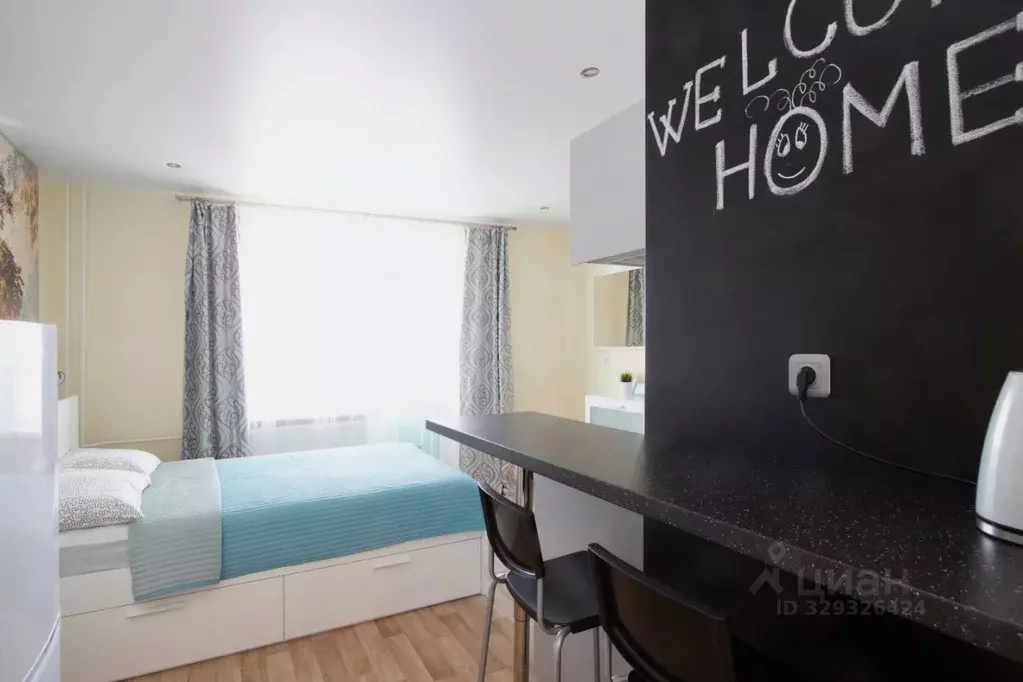 Студия Ленинградская область, Мурино Всеволожский район, просп. ... - Фото 1