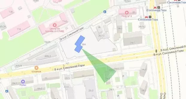 1-к кв. Москва ул. 8-я Соколиной Горы, 8 (48.0 м) - Фото 1