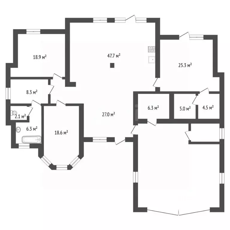 Дом в Воронежская область, Рамонский район, с. Ямное ул. Невская, 42 ... - Фото 2