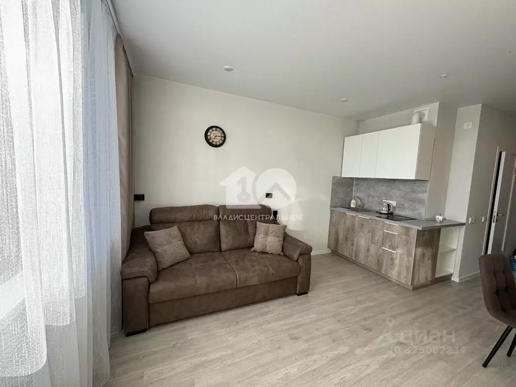 Студия Новосибирская область, Новосибирск ул. Кирова, 113/2 (22.6 м) - Фото 2