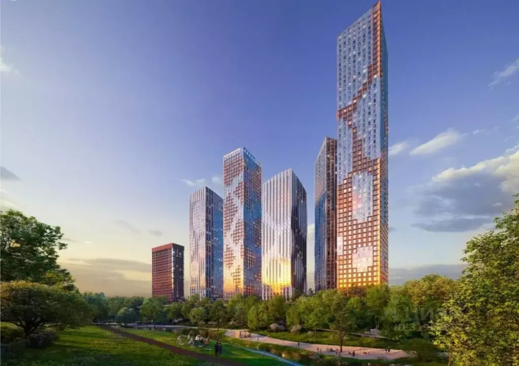 2-к кв. Москва Левел Мичуринский жилой комплекс, к12 (43.4 м) - Фото 0