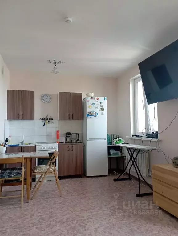 Студия Ханты-Мансийский АО, Нягань 3-й мкр, 9А (33.2 м) - Фото 2