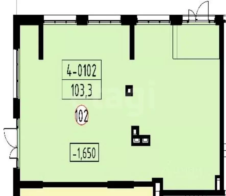 Торговая площадь в Москва 6-я Радиальная ул., 3к9 (130 м) - Фото 1