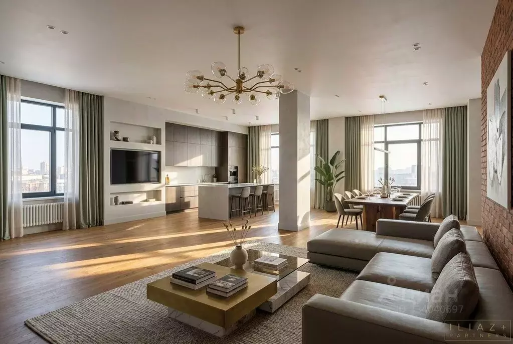 3-к кв. Москва Верхняя ул., 20к1 (130.0 м) - Фото 1