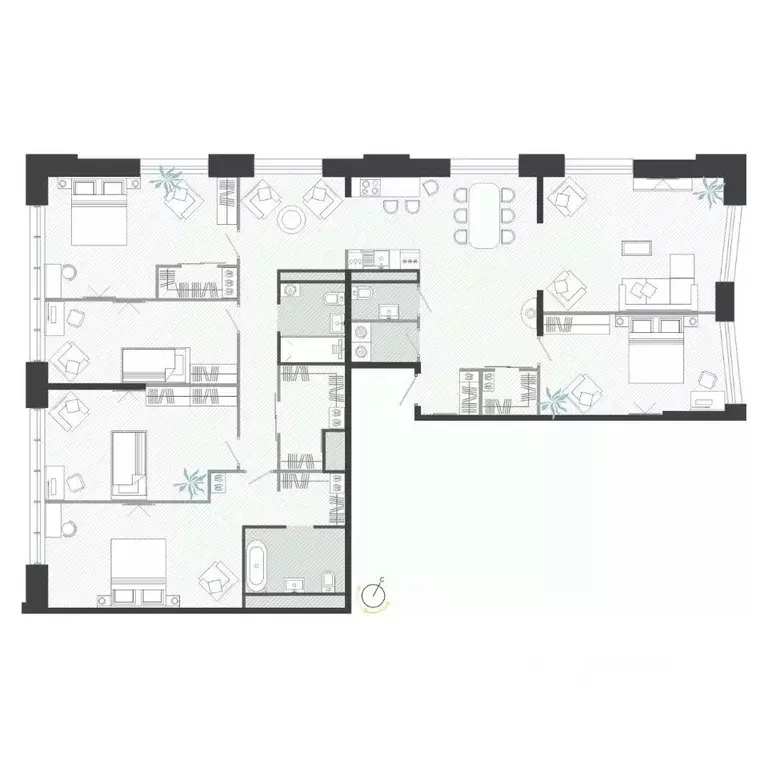 6-к кв. Приморский край, Владивосток ул. Нейбута (191.67 м) - Фото 1