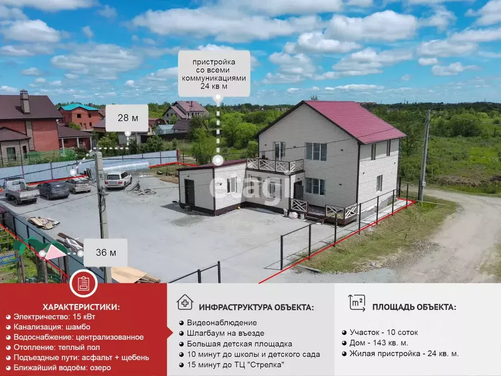 Дом в Хабаровский край, Хабаровский район, с. Мирное ул. Березовая, 19 ... - Фото 1