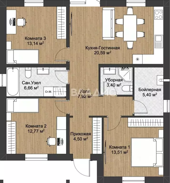 Дом в Тульская область, Тула городской округ, д. Харино ул. Пихтовая ... - Фото 2