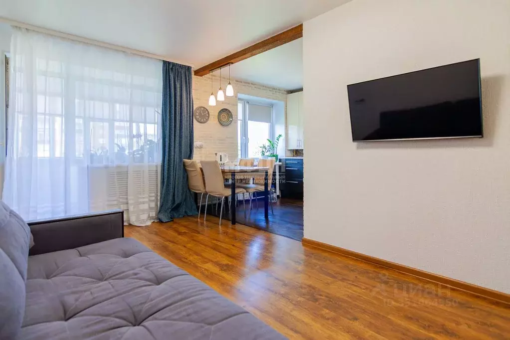 2-к кв. Карелия, Петрозаводск ул. Льва Толстого, 23 (41.5 м) - Фото 1