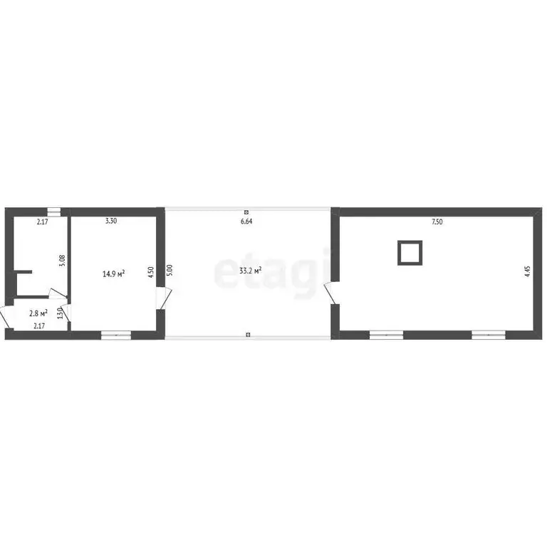 Дом в Тюмень, 11-я Линейная улица (58.4 м) - Фото 1