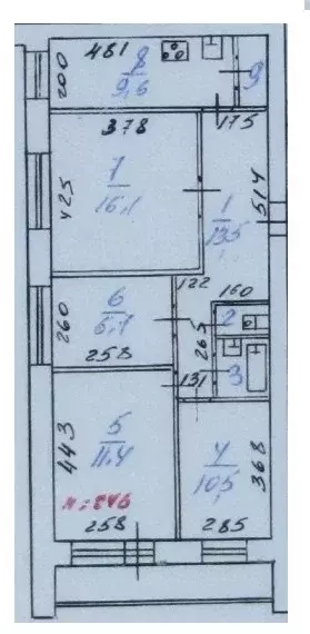 Продаётся 4-к квартира, 72.6 м - Фото 1