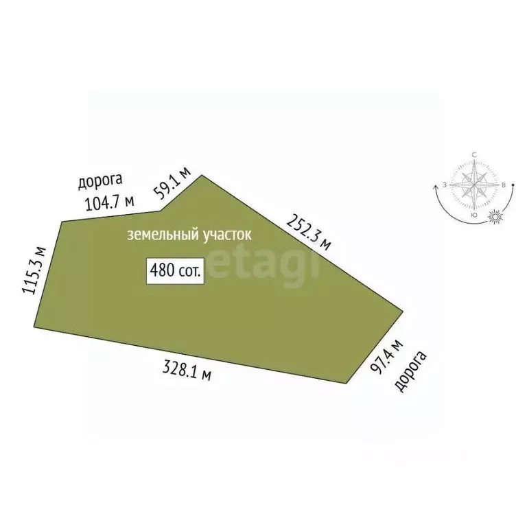 Участок в Ярославская область, Ярославский муниципальный округ, ... - Фото 2