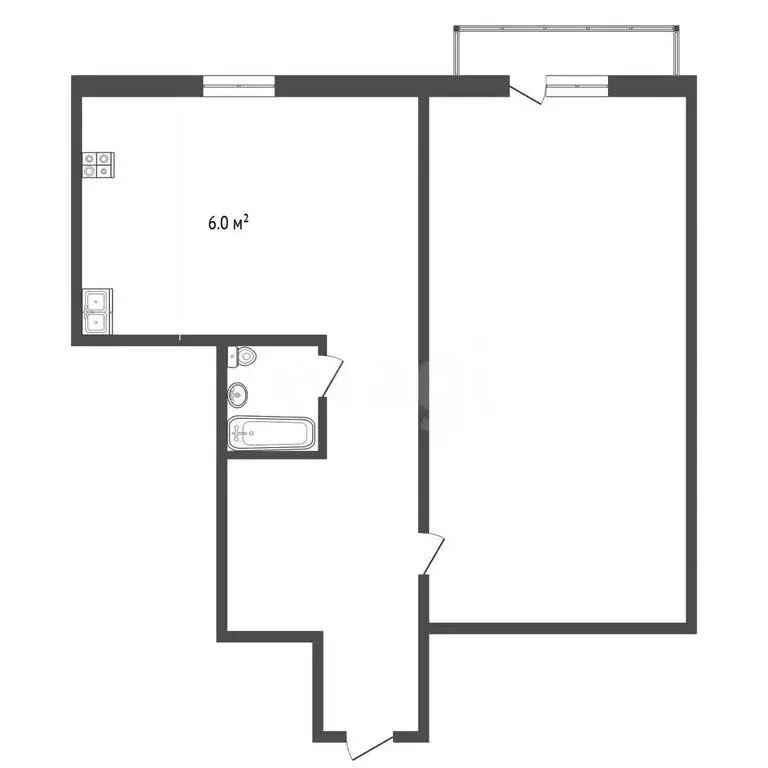 3-комнатная квартира: Томск, Иркутский проезд, 13 (80 м) - Фото 1