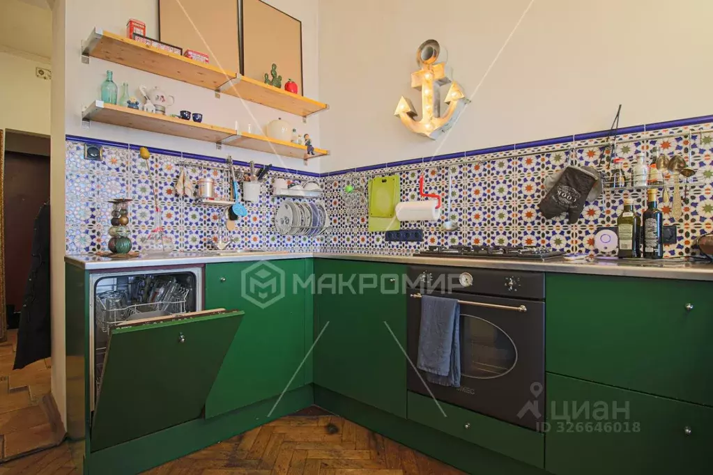 1-к кв. Санкт-Петербург Бородинская ул., 1/88 (58.0 м) - Фото 1