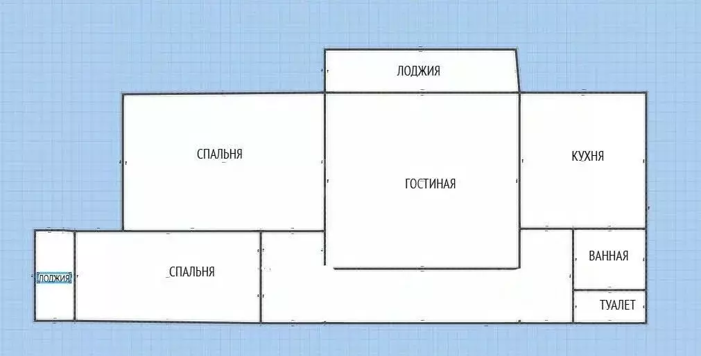 3-к кв. Татарстан, Казань ул. Фатыха Амирхана, 21 (65.4 м) - Фото 1
