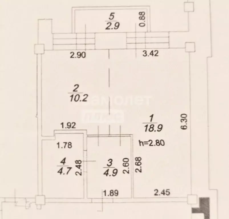 1-к кв. Иркутская область, Иркутск ул. Румянцева, 5/1 (38.7 м) - Фото 1